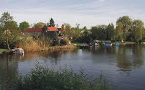 Betonplatte am Wernsdorfer See